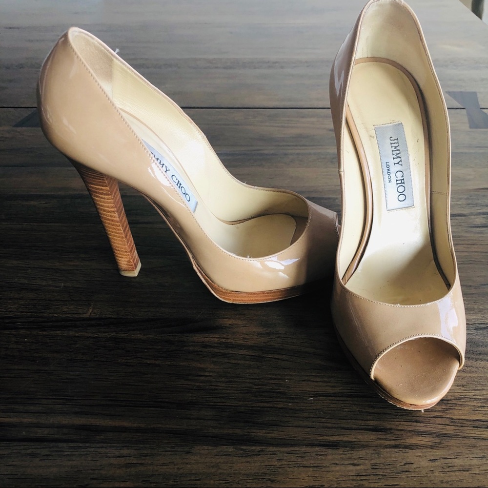 Jimmy Choo Open Toe Platform